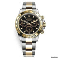 Rolex Daytona Black Dial Two Tone Style Automatic Watch / AAA Grade