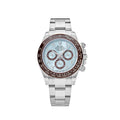Rolex Daytona Ice Blue Dial Platinum Arabic Markers Style Automatic Watch / AAA Grade