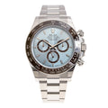 Rolex Daytona Ice Blue Dial Platinum Style Automatic Watch / AAA Grade