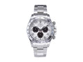 Rolex Daytona White Dial Arabic Numbers Stainless Steel Style Automatic Watch / AAA Grade